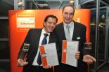 Dr. Patrick Bangert, Geschäftsleiter der algorithmica technologies GmbH, gewann mit dem Produkt „OMEN“ den Landessieg Bremen.