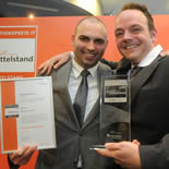Glückwünsch an die Sieger der Sonderkategorie "Schweiz": OSO-GmbH mit Online Shop Outsourcing