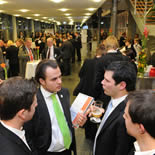 Get Together im Foyer nach der Preisverleihung