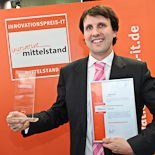 Die MY-HAMMER AG gewinnt in der Kategorie „E-Business“. Im Bild: Markus Berger-de León (Vorstandsvorsitzender der MY-HAMMER AG).