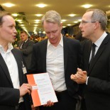 v.li.: it Campus Software und Systemhaus GmbH, Nominiert in der Kategorie Qualitätsmanagement, zusammen mit Rainer Kölmel, Initiator der Initiative Mittelstand