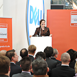 Keynote durch Barbara Wittmann (Geschäftsführerin von Dell Deutschland und Vertriebsdirektorin für den Bereich Consumer und Small & Medium Business).