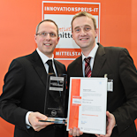 Sieger in der Kategorie "Unified Communications", die "Polycom Germany GmbH" mit dem Produkt "Polycom® RMX® 1500".